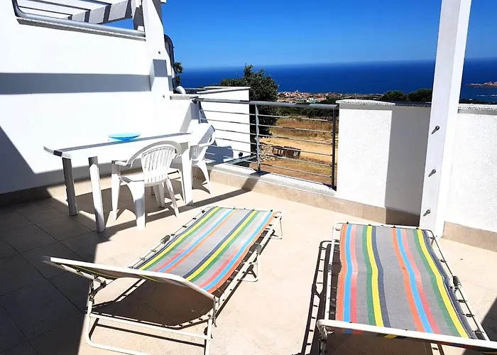 Terrazza, Air Conditioning And Post Bus Private Apartamento